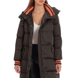 AVEC LES FILLES Thermal Puffer Coat, size XS, NEW